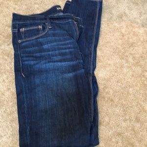 Express dark denim jeans